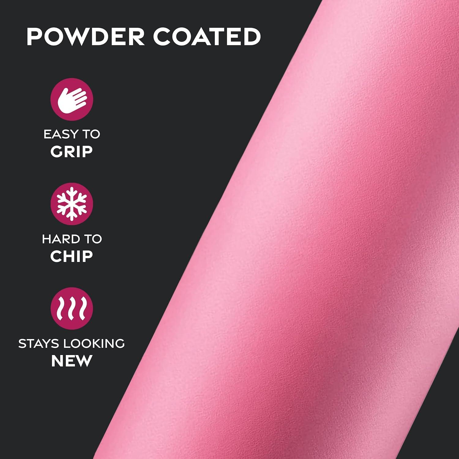 imageFineDine 25 Oz Insulated Water Bottle with Straw Triple Walled Stainless Steel Metal Bottle W 3 Leak Proof Lids For Travel School Sports GymMen Women ampamp Kids Inky Raven BlackStriking French Rose